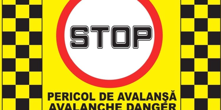 Atenționare de avalanșă în Argeș