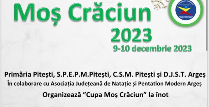 ,,Cupa Moș Crăciun” la înot – ediția 2023!
