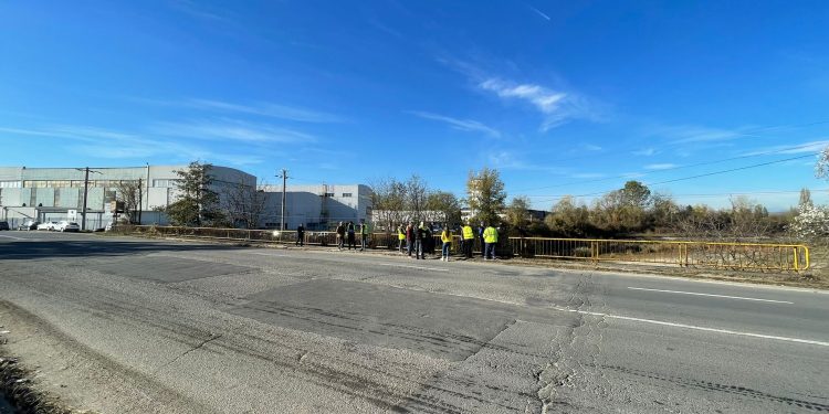 Primăria Municipiului Pitești anunță începerea lucrărilor la obiectivul de investiții „Reabilitare Pod pe strada Depozitelor peste Pârâul Bascov”