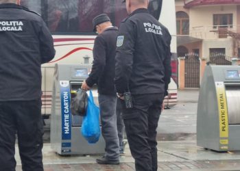 Folosirea platformelor de gunoi în mod necorespunzător este sancționată de către Poliția Locală Pitești!