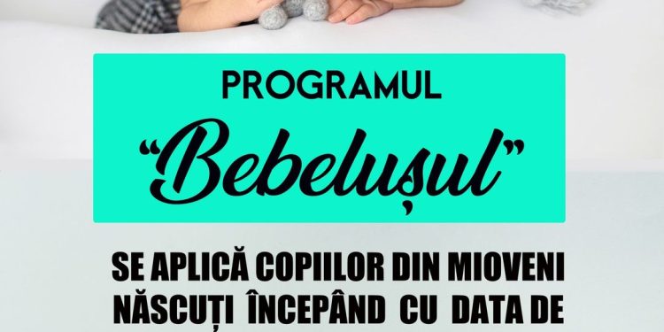 Programul “BEBELUȘUL” – adoptat de Consiliul Local Mioveni, va intra în vigoare începând cu data de 1 MARTIE 2024