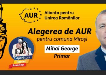 Mihai George – candidatul de AUR la Primăria Miroși!