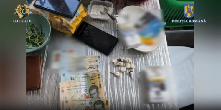 Tânăr de 25 de ani, cercetat pentru trafic de droguri, prins în flagrant