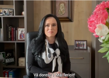 Video / Simona Bucura-Oprescu: Vă doresc 1 Mai fericit!
