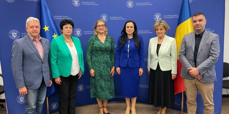 Ministrul Simona Bucura-Oprescu, întâlnire cu Ambasadoarea Republicii Georgia în România