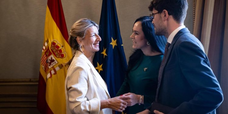 Reuniune bilaterală a ministrului Muncii și Solidarității Sociale, Simona Bucura-Oprescu, cu vicepremierul și ministrul Muncii și Economiei Sociale din Spania, Yolanda Diaz Perez