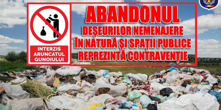 Fenomenul abandonului deșeurilor în natură a revenit în atenția administrației locale din Mioveni