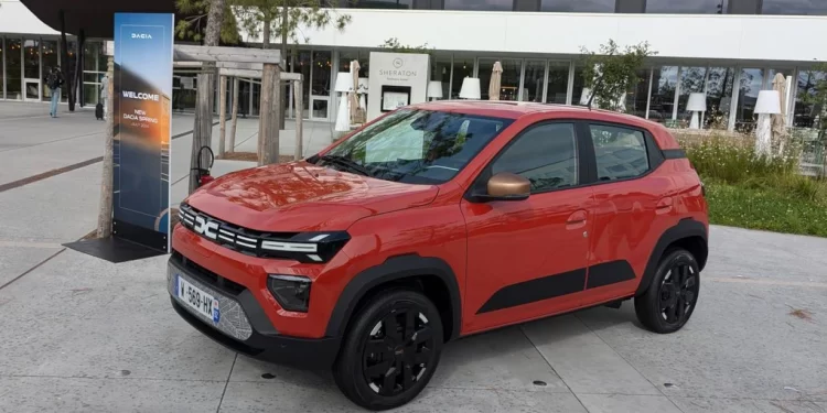 Test Dacia Spring facelift: Plus de tehnologie
