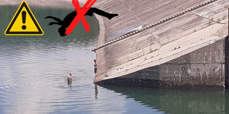 Pericol de înec în lacurile de acumulare și cursurile de apă