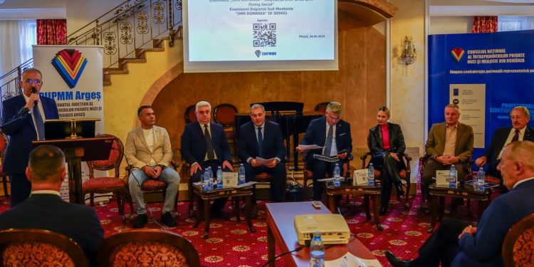 Eveniment organizat de Patronatul Județean al Întreprinderilor Private Mici și Mijlocii Argeș dedicat dialogului social