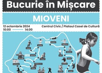 CARAVANA ‘BUCURIE ÎN MIȘCARE’ AJUNGE LA MIOVENI!