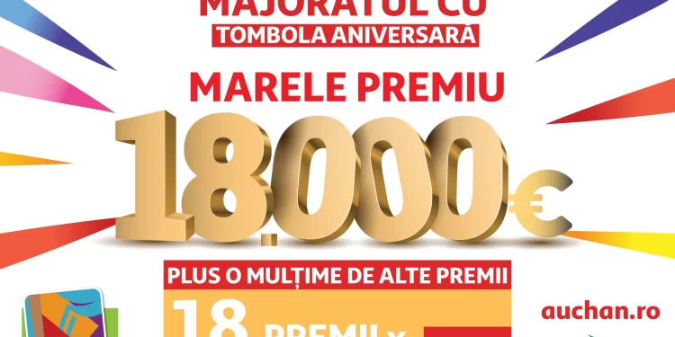 Auchan sărbătorește 18 ani de activitate și dedicare alături de români