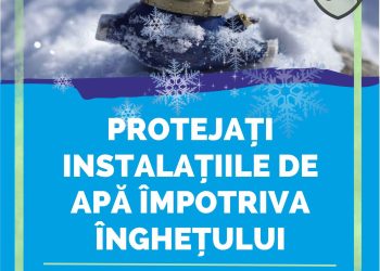 Protejați contoarele de apă împotriva înghețului! Măsuri necesare pentru protejarea instalației de apă