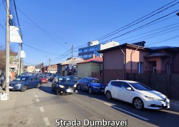 În noaptea de 18 spre 19 ianuarie (sâmbătă spre duminică), strada Dumbravei va fi închisă circulației autovehiculelor!