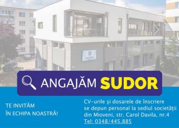 Servicii Edilitare pentru Comunitate Mioveni angajează sudori