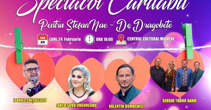 Mioveni: Spectacol caritabil de Dragobete pentru Ștefan