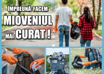 Campanie de ecologizare la Mioveni!