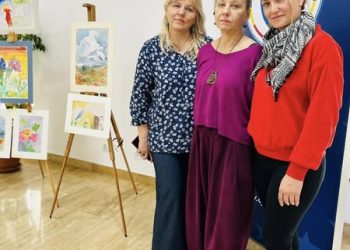 Expoziția de pictură „Ecouri de primăvară”, la Consiliul Județean Argeș