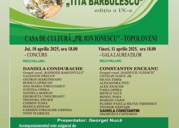 „TITA BĂRBULESCU” – FESTIVAL- CONCURS NAȚIONAL AL CÂNTECULUI POPULAR ROMÂNESC – Ediția a IX-a, 2025