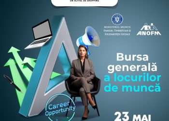 Cauți un loc de muncă? Vino la Bursa AJOFM Argeș, pe 23 mai, la Argeș Mall!