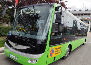 Autobuzele electrice intră în circulație pe rutele Mioveni–Davidești