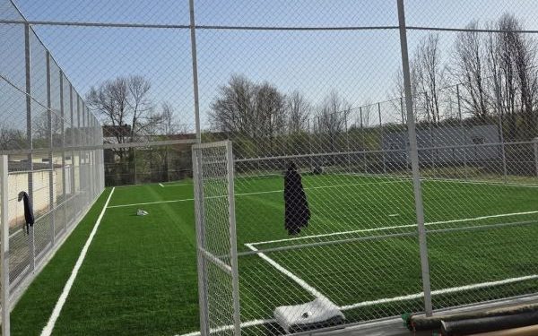 Teren de sport la Gruiu, în Căteasca