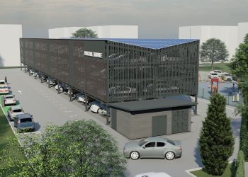 Predarea amplasamentului pentru prima parcare supraterană semiautomatizată din Pitești!