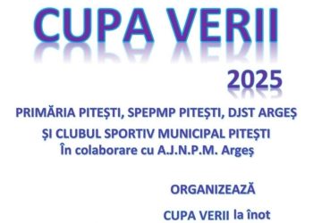Cupa Verii la înot se desfășoară în Pitești pe 5 și 6 iulie