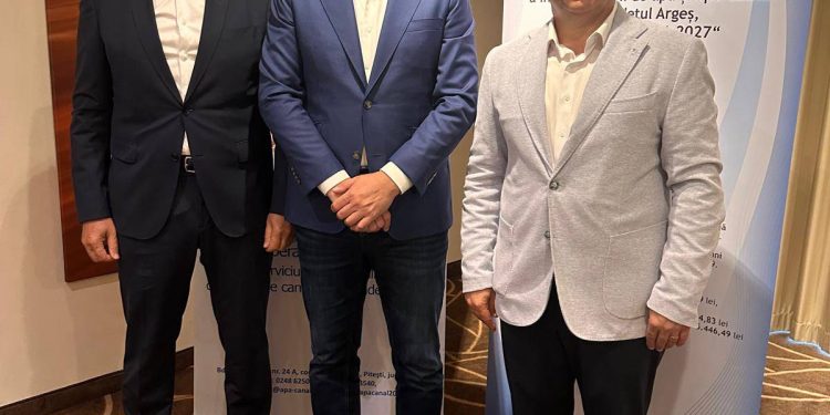 Cristian Gentea: „Piteștiul atrage o investiție istorică de 985 milioane lei în apă și canalizare. Peste 200.000 de beneficiari!”