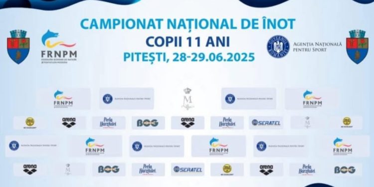 Campionatul Național de Înot – Copii 11 ani vine la Pitești!