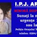 Minoră de 13 ani plecată voluntar din Bogați