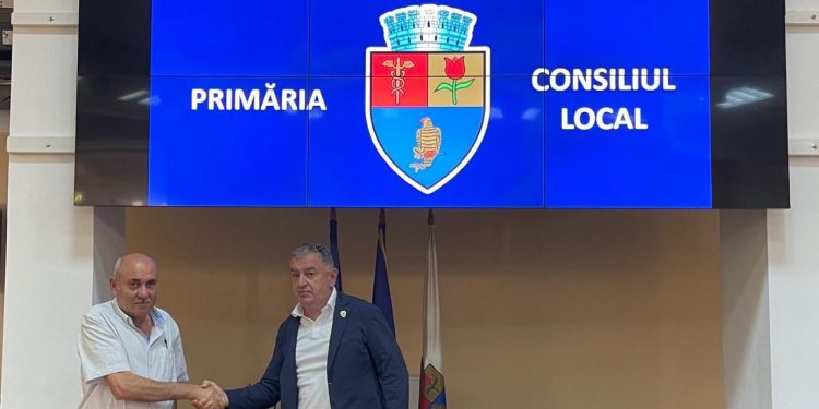 Semnarea contractului de proiectare și execuție pentru obiectivul de investiții: „Regularizare vale zona Tancodrom, între strada Tudor Arghezi și Aleea Stadionului”