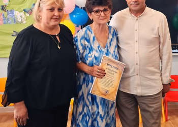 Dan Stroe :,, Vă mulțumim, doamnă, pentru toți anii de dăruire….,,