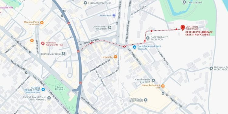 Deșeurile voluminoase: NU la platformele de colectare, DA la centrul de pe str. Obor nr. 3B (incinta ADP Pitești)!