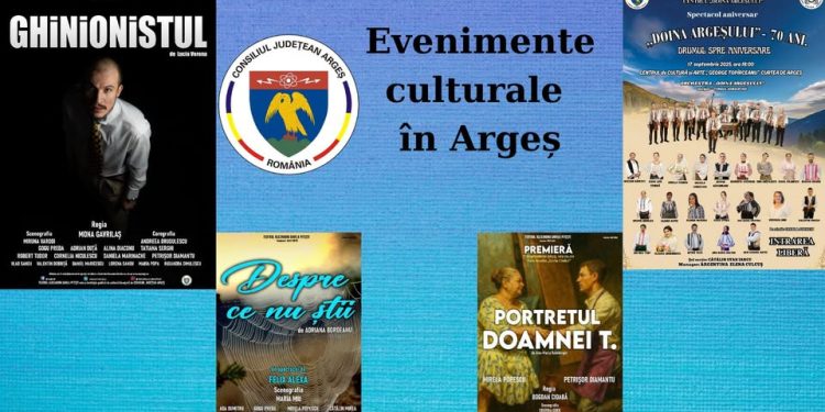 Consiliul Județean Argeș prezintă programul cultural al săptămânii 13–19 septembrie