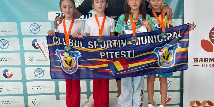 Performanță de excepție pentru CSM Pitești la Cupa Miercurea Ciuc: 13 medalii câștigate sub conducerea antrenorului Iuliu Berca