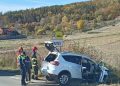 Accident grav pe DN 73C, în comuna Ciofrângeni: două persoane rănite, transportate la spital