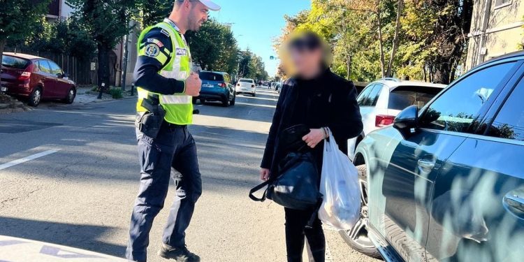 Acțiune a polițiștilor rutieri argeșeni pentru combaterea unei cauze generatoare de accidente – indisciplina pietonilor