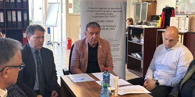 Apă Canal 2000 S.A. a predat amplasamentul pentru lucrările din zona centrală a Piteștiului