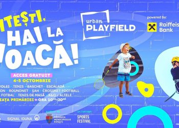 Urban Playfield ajunge la Pitești și încheie caravana jocului, în 2025!