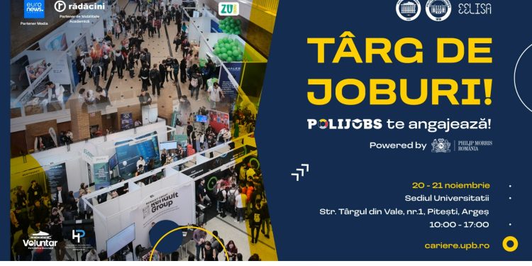 POLIJobs 2025: Cel mai mare târg universitar de joburi din România revine la POLITEHNICA București