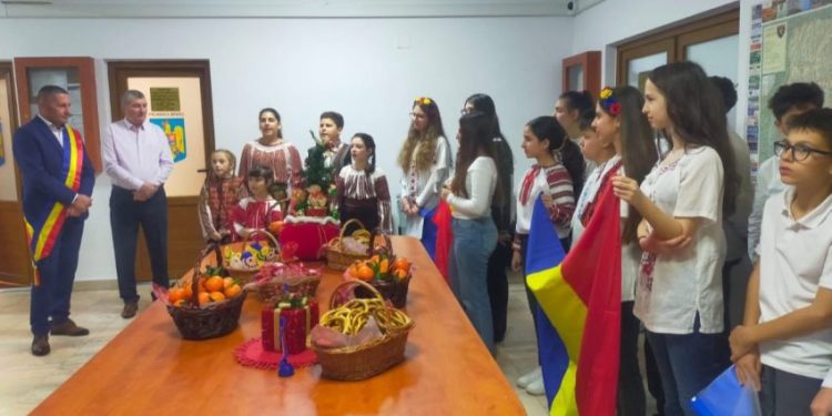 Ziua Națională a României sărbătorită în avans la Bradu