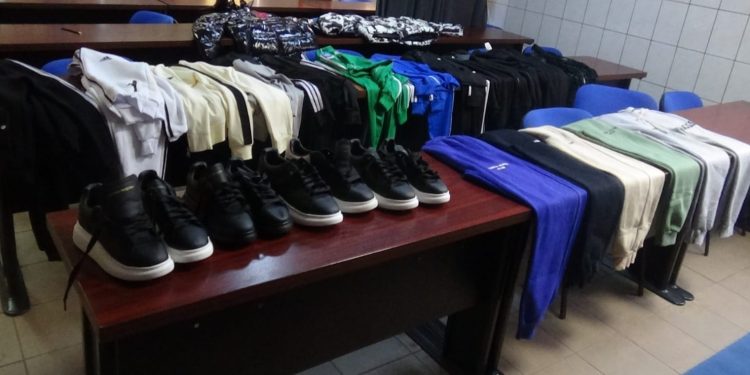 Captură de haine a jandarmilor argeșeni
