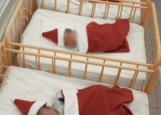 Cinci copii s-au născut de Crăciun la Spitalul Județean