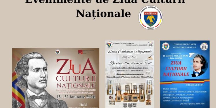 Argeș: Manifestări cu prilejul Zilei Culturii Naționale
