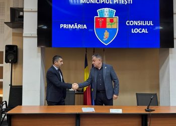 Primăria Municipiului Pitești anunță semnarea contractului pentru continuarea lucrărilor de renovare energetică la Colegiul Economic „Maria Teiuleanu”