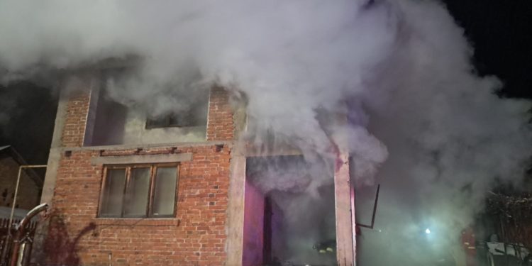Incendiu mortal la Budeasa