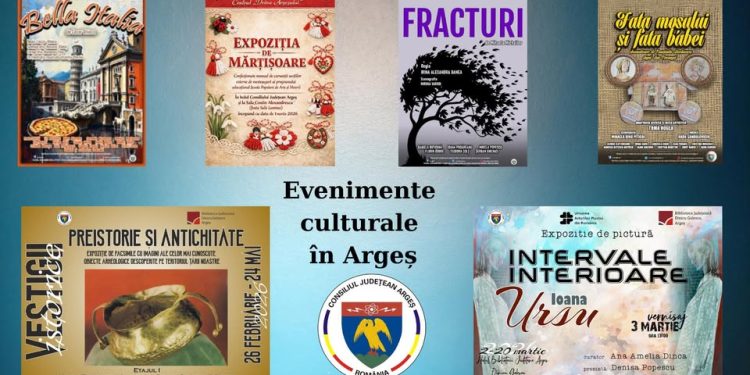Noi evenimente organizate de instituțiile de cultură subordonate CJ Argeș
