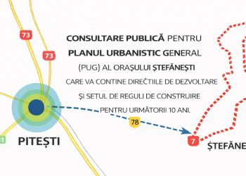 Orașul Ștefănești își conturează viitorul: primarul Nicolae Velcea invită cetățenii să participe la actualizarea PUG