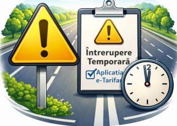 Întrerupere temporară (două ore) a aplicației e-Tarifare!
